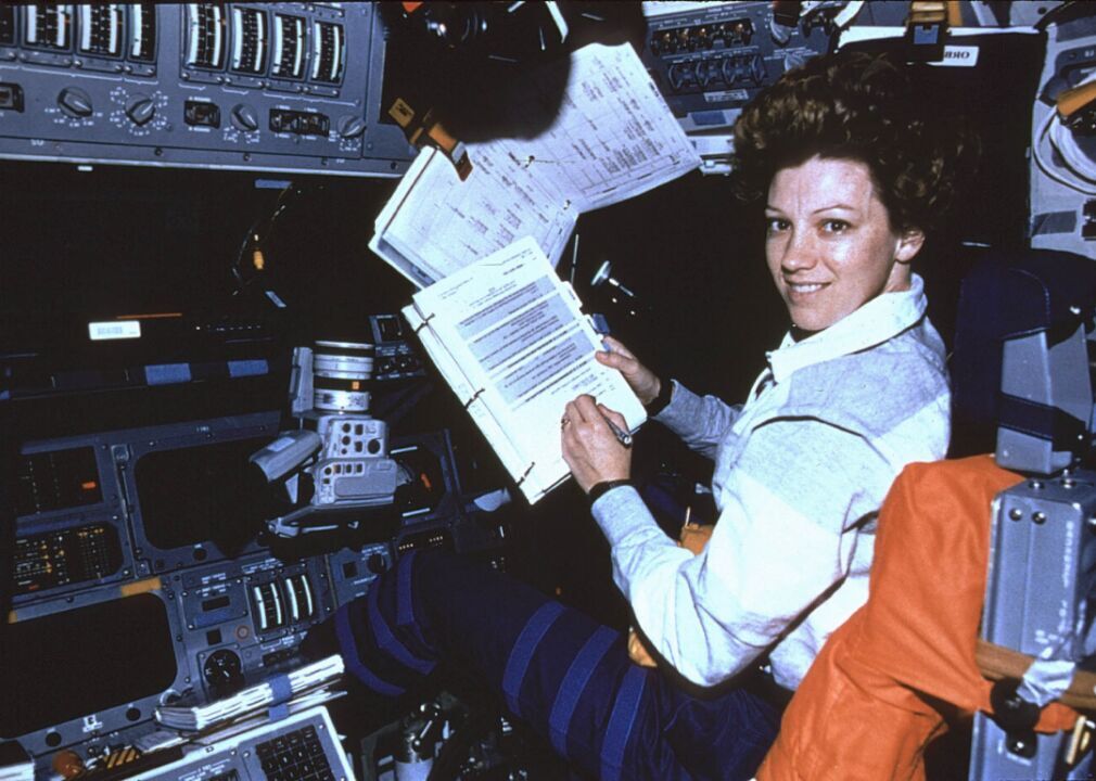 1995: First woman commands space shuttle mission